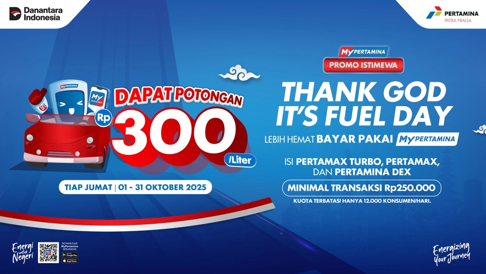Harga BBM Pertamina Jumat, 31 Oktober 2025. [pertaminapatraniaga]